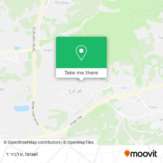 אלביר ד map