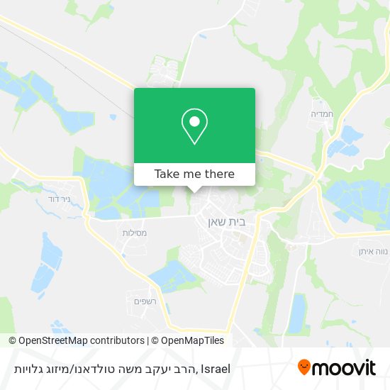 הרב יעקב משה טולדאנו / מיזוג גלויות map