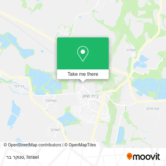 Карта סנוקר בר