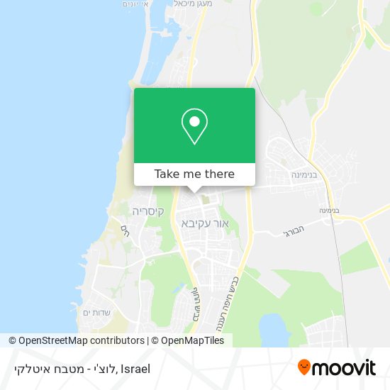 לוצ'י - מטבח איטלקי map