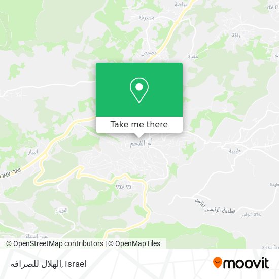 الهلال للصرافه map