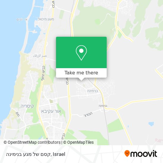 קסם של מגע בנימינה map