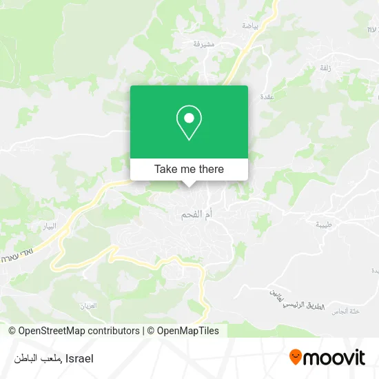 Карта ملعب الباطن