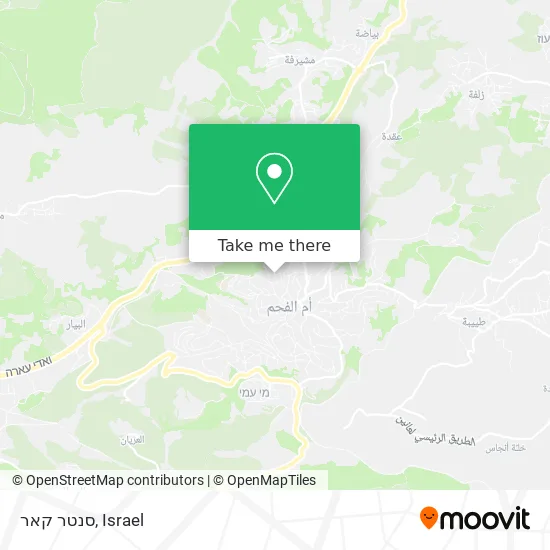 סנטר קאר map