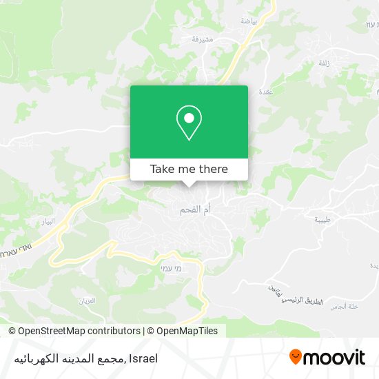 مجمع المدينه الكهربائيه map