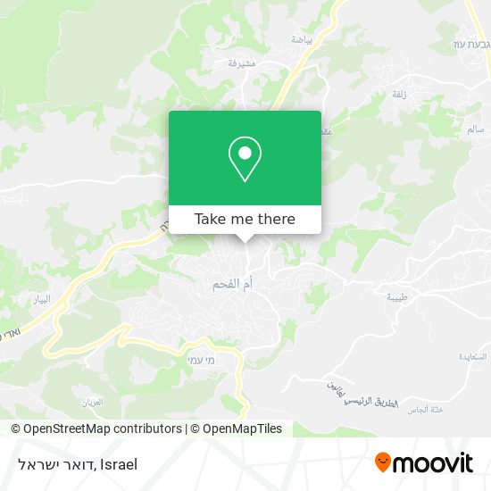 דואר ישראל map