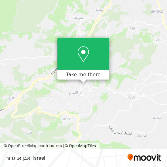 אבן א. גרור map