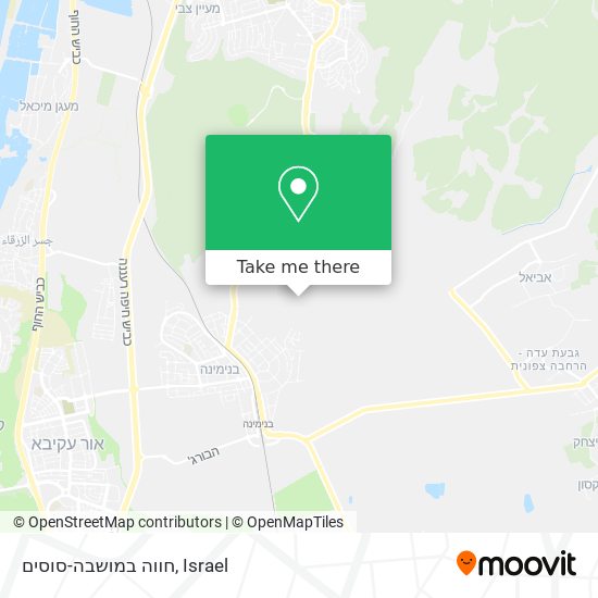 חווה במושבה-סוסים map