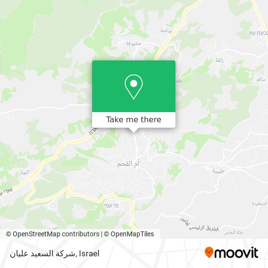 شركة السعيد عليان map