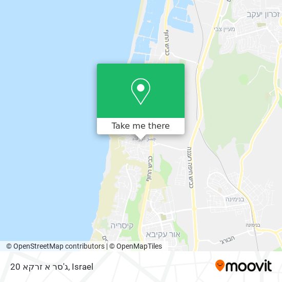 ג'סר א זרקא 20 map