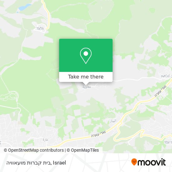 בית קברות מועאוויה map