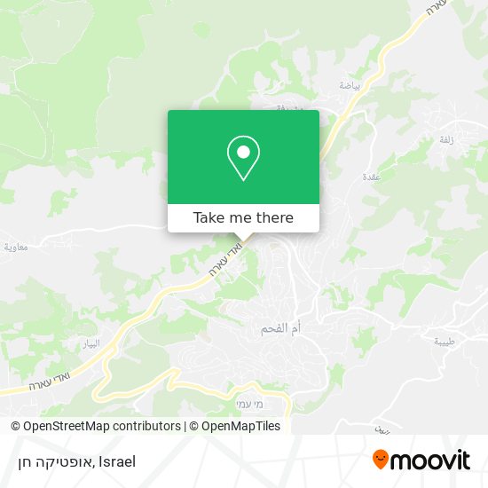 אופטיקה חן map