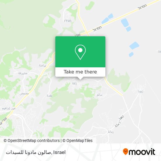 صالون مادونا للسيدات map