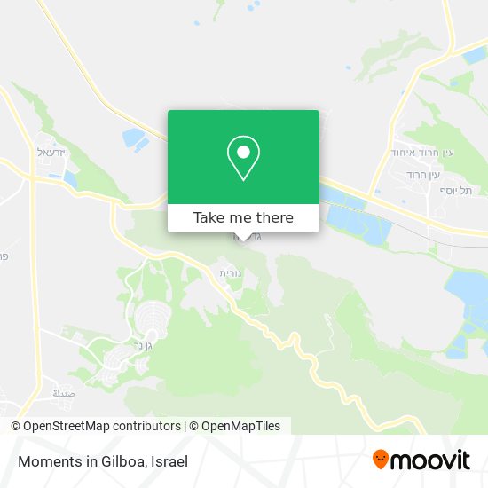 Moments in Gilboa map