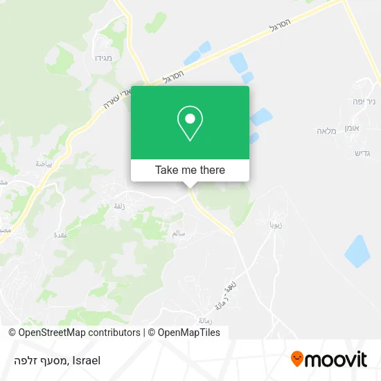 Карта מסעף זלפה