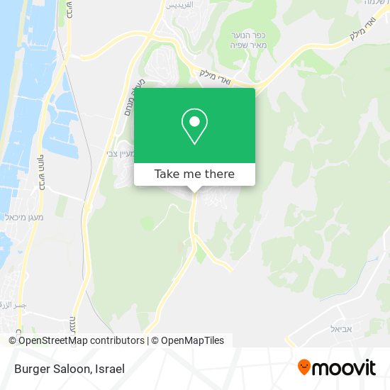 Карта Burger Saloon