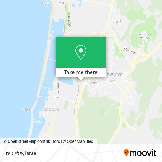 פליי גיים map