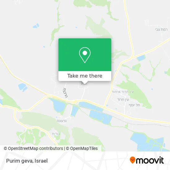 Карта Purim geva