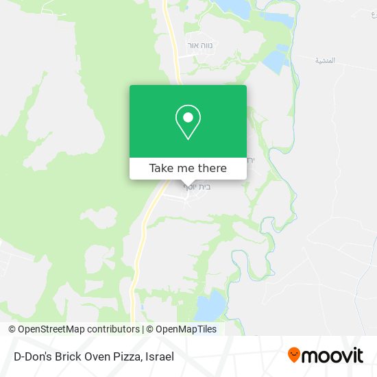 D-Don's Brick Oven Pizza map