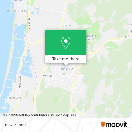 להבות map