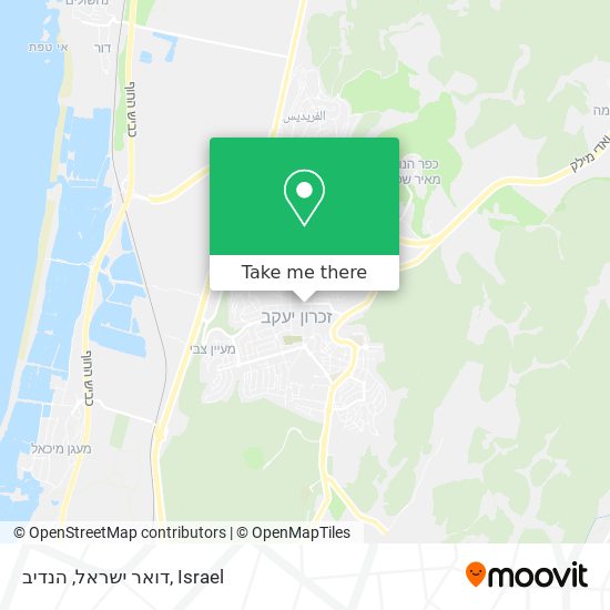 Карта דואר ישראל, הנדיב