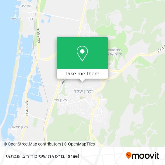 מרפאת שיניים ד ר ג. שבתאי map