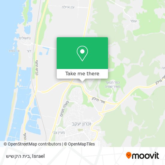 בית הקשיש map