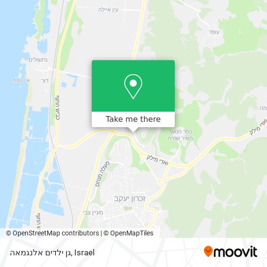 גן ילדים אלנגמאה map