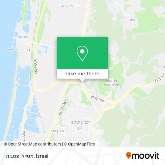 מטיילי פסגות map