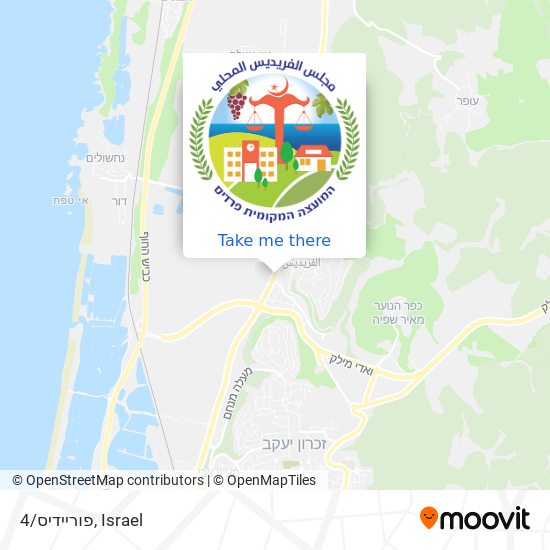 פוריידיס/4 map