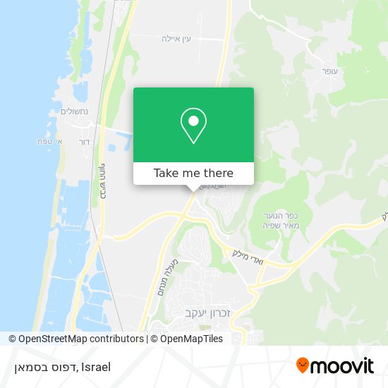 דפוס בסמאן map