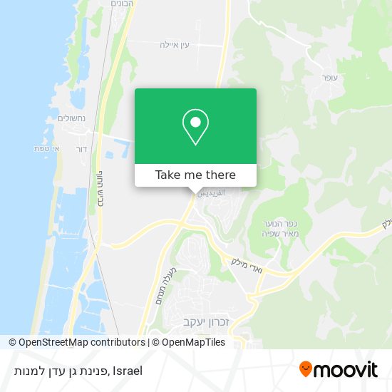 פנינת גן עדן למנות map