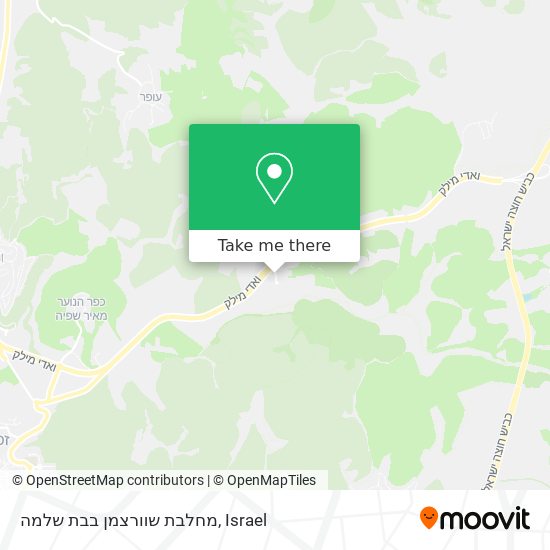 Карта מחלבת שוורצמן בבת שלמה