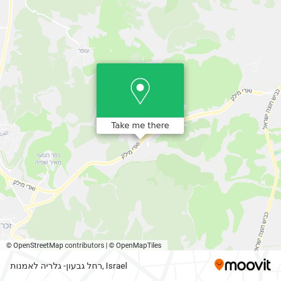 רחל גבעון- גלריה לאמנות map