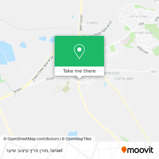 Карта מורן פרץ עיצוב שיער