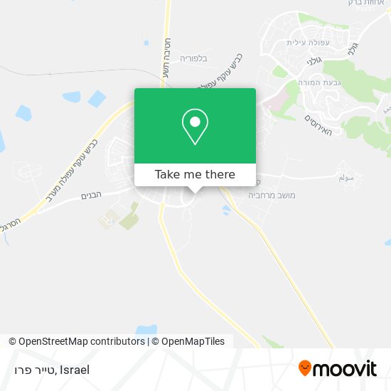 טייר פרו map