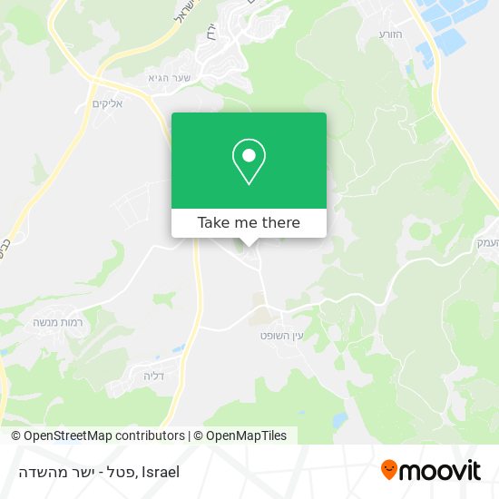 פטל - ישר מהשדה map