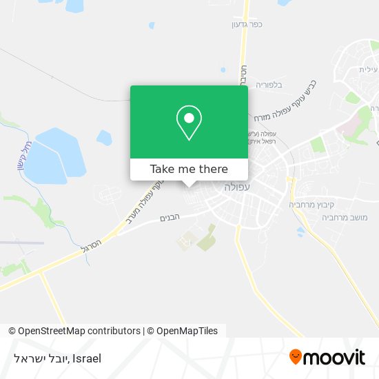 יובל ישראל map