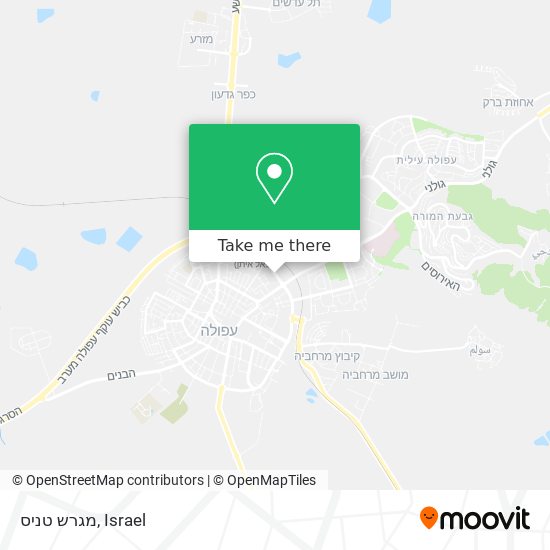 מגרש טניס map