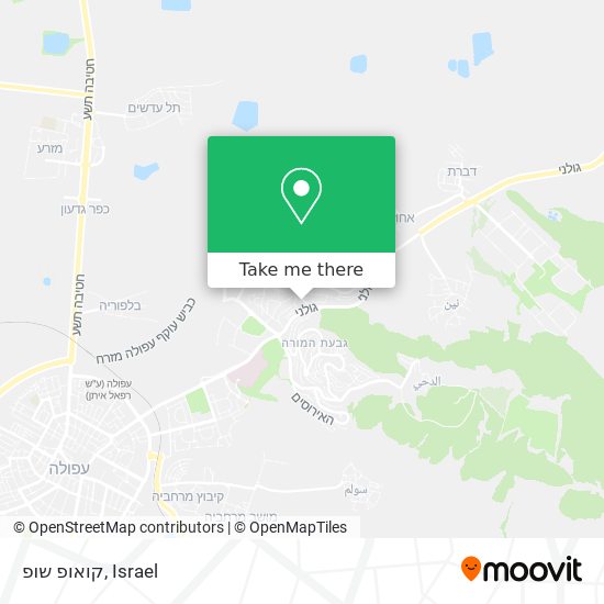 קואופ שופ map