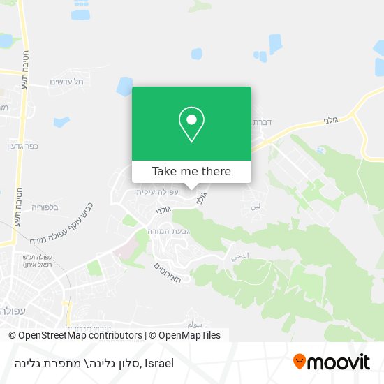 סלון גלינה\ מתפרת גלינה map