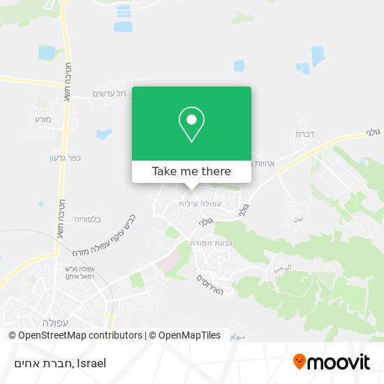 חברת אחים map