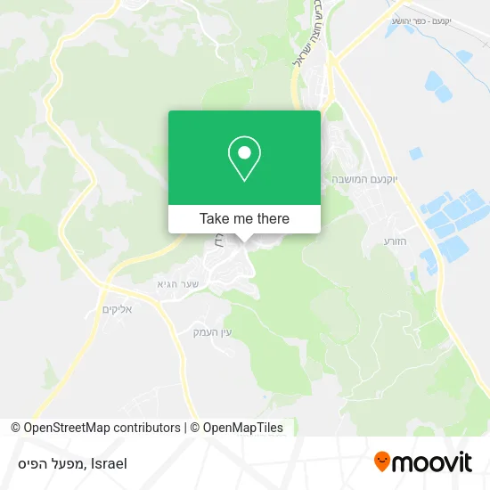 Карта מפעל הפיס