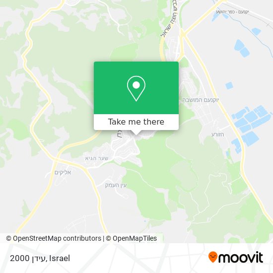 עידן 2000 map
