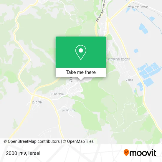 Карта עידן 2000