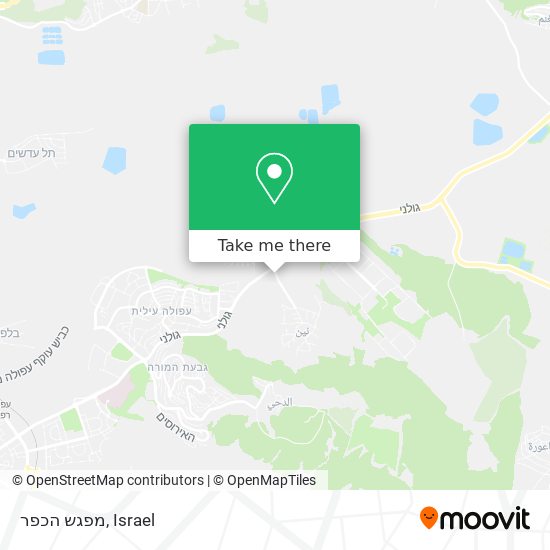 מפגש הכפר map