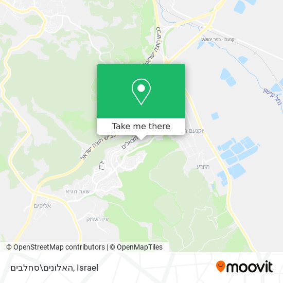 האלונים\סחלבים map