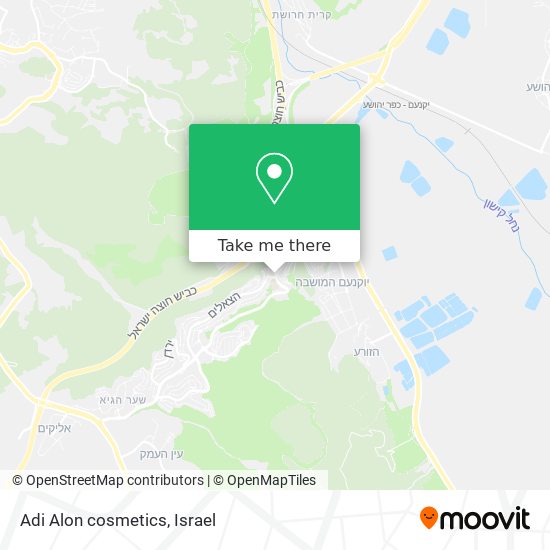 Adi Alon cosmetics map