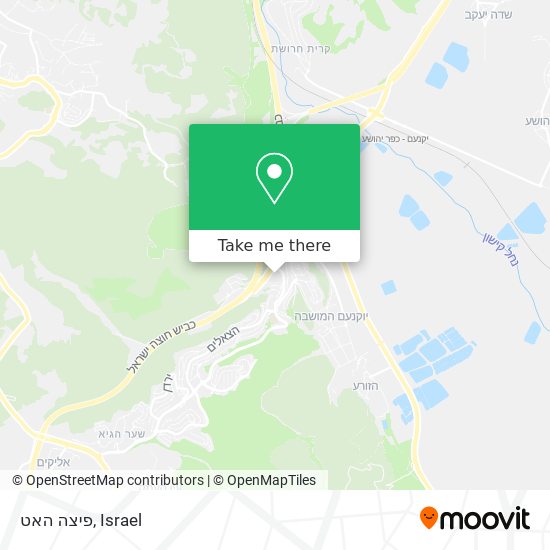 פיצה האט map