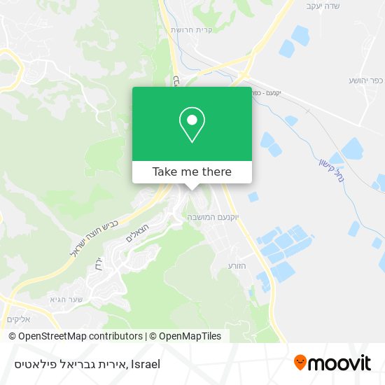 אירית גבריאל פילאטיס map